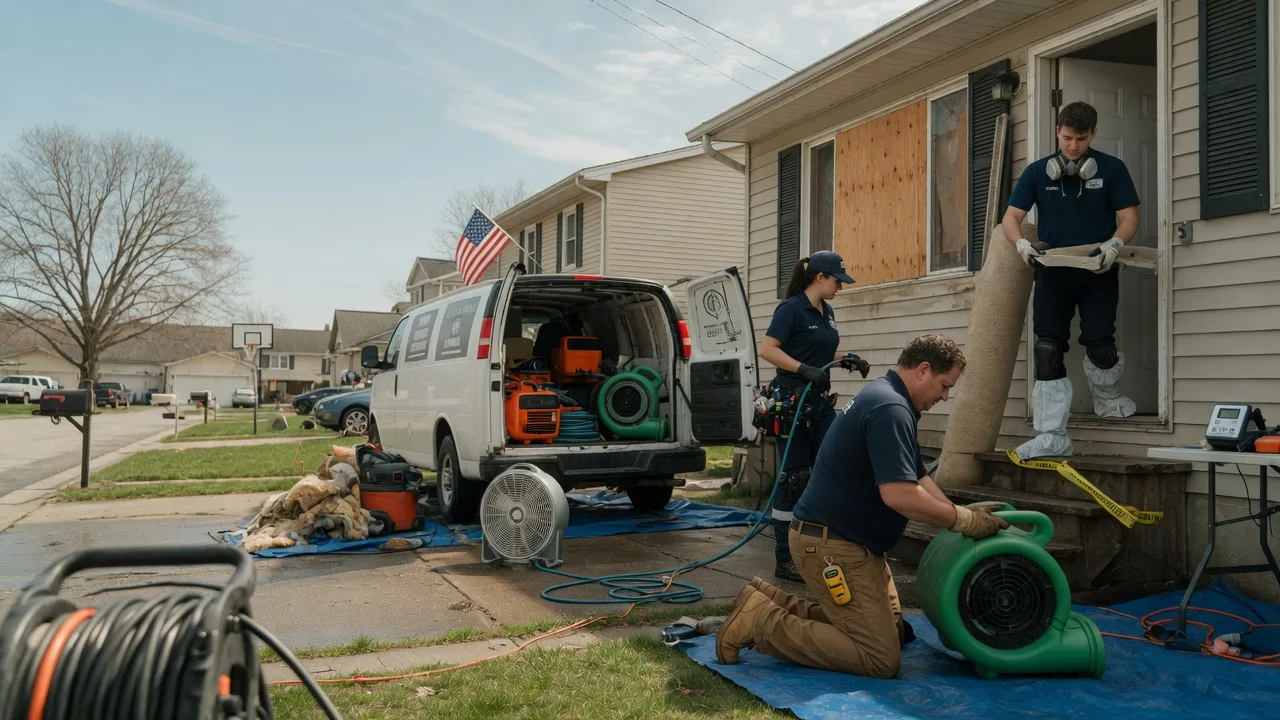 Water Damage Restoration in Paradise, MI near me